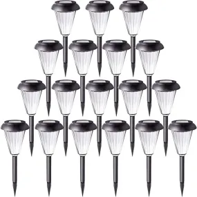 Simple Deluxe Garden light In-Ground Lights, 18 Pack-Second Generation, Black