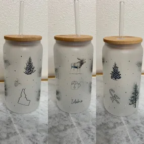 Simply ID Christmas Glass Cup