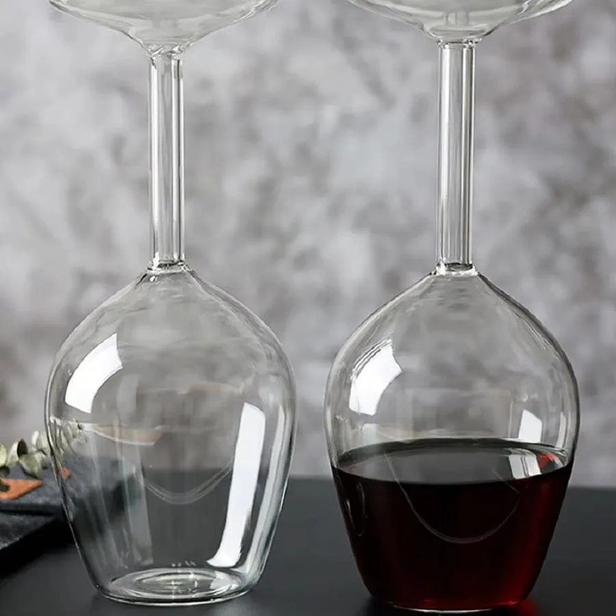 SipRevolt™ - The Unique 13.5oz Inverted Wine Glass for Spirited Moments