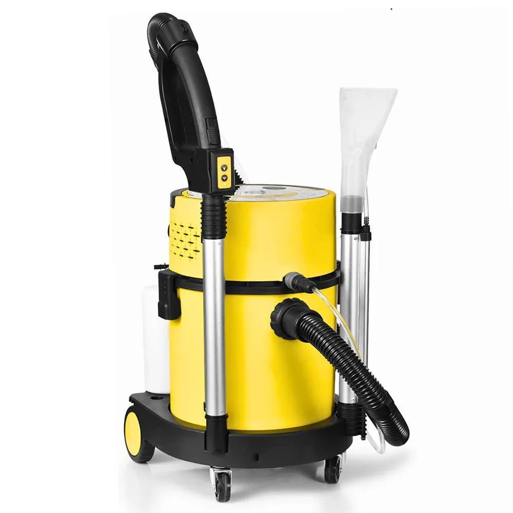 SM20 Wet Dry Shampoo Vacuum Cleaner, Multiple Function Shop Vac, Yellow