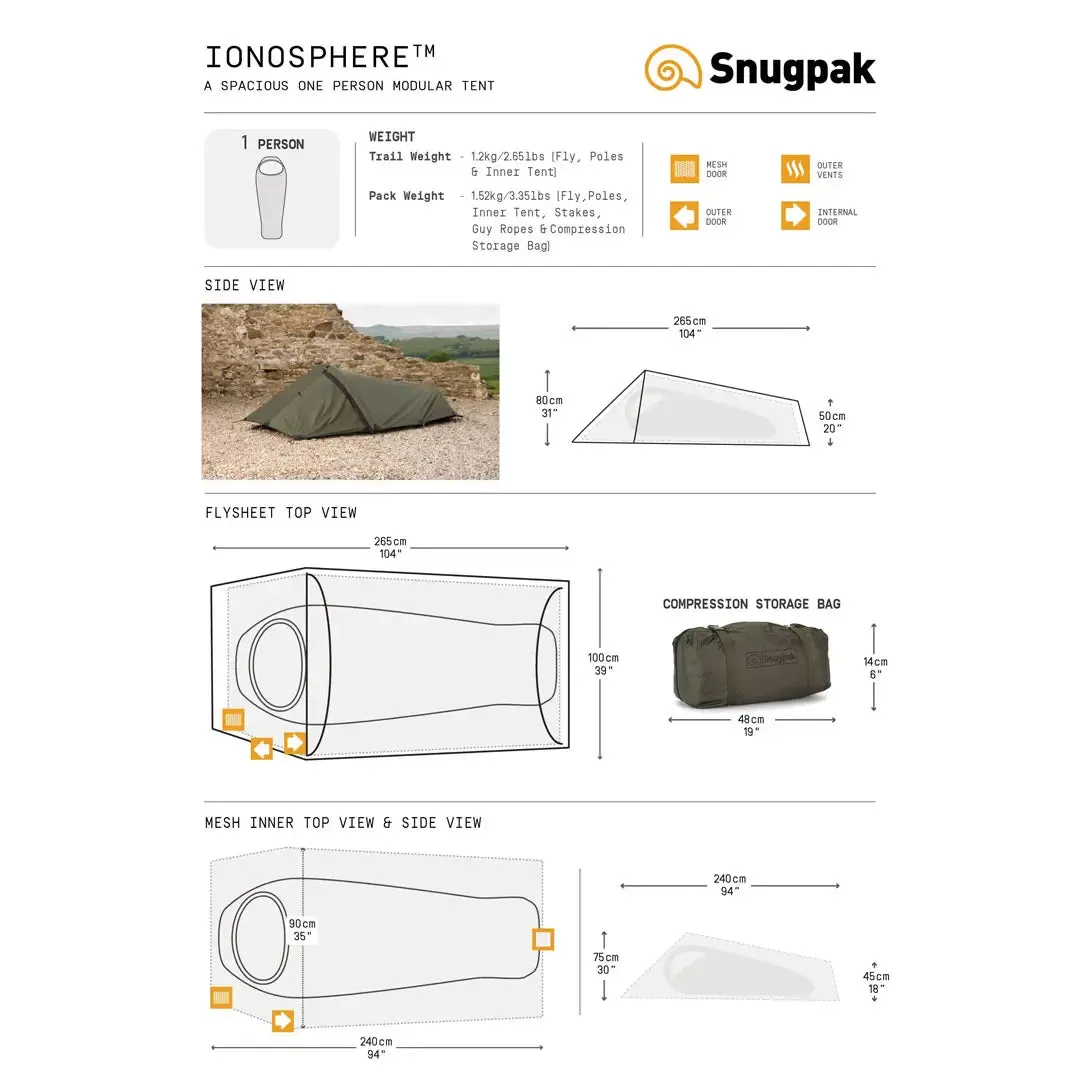 Snugpak Ionosphere Tent