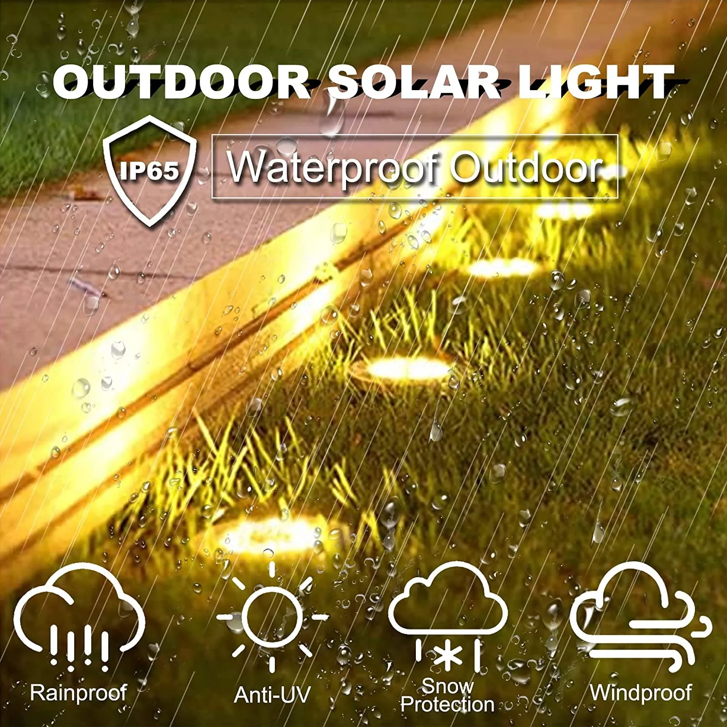 Solar Ground Lights-Waterproof Solar Lights Outdoor Garden- Solar Disk Lights-Upgraded 16LED Bright In-Ground Lights-Landscape Lights for Pathway, Yard, Lawn, Patio, Walkway (12 Pack Warm Light)