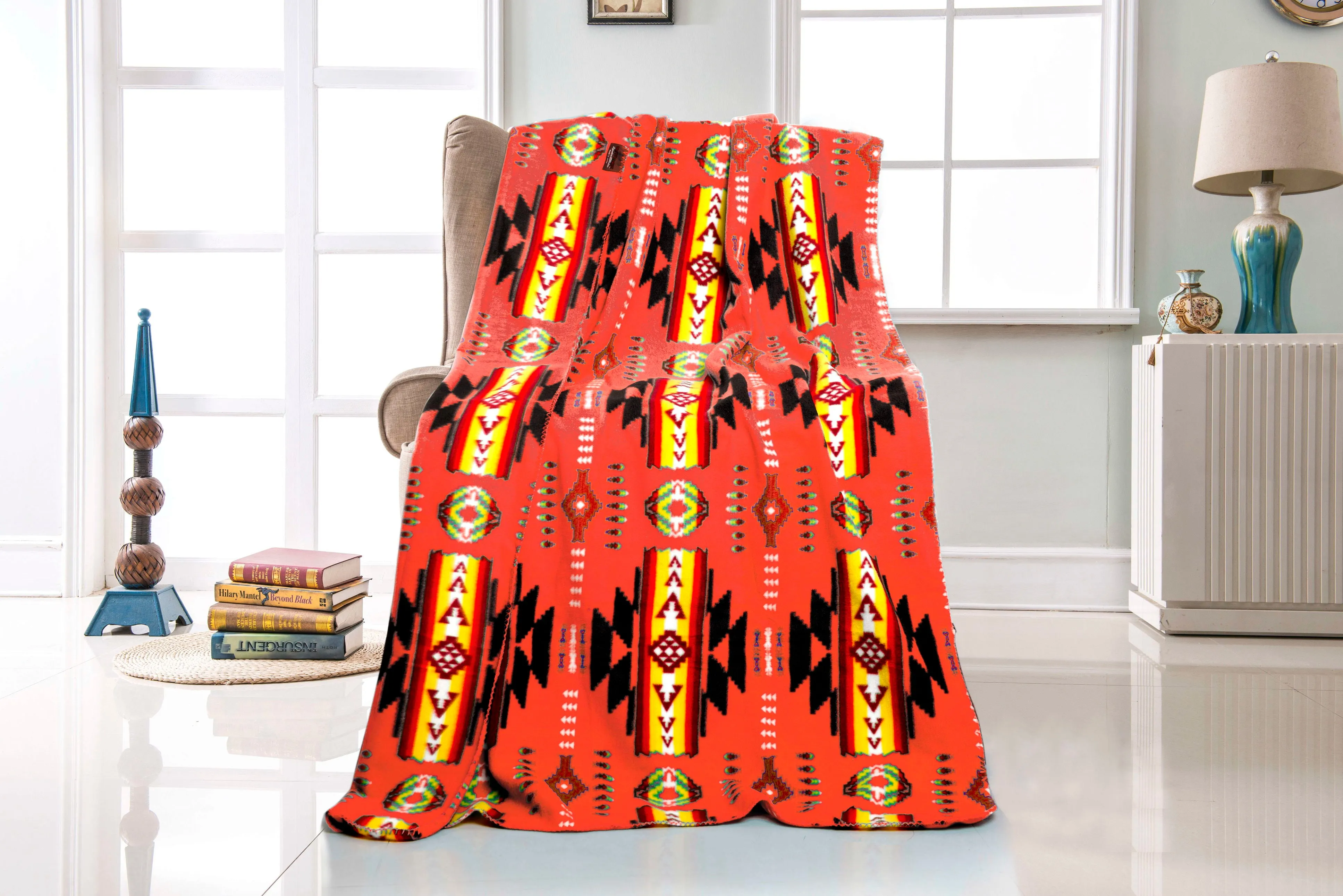 Southwest Polar Fleece Throw Blanket - 50x60