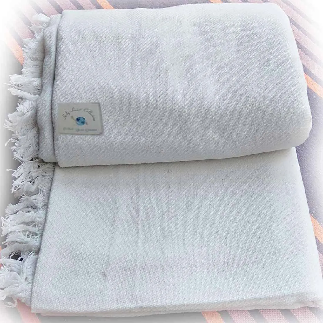 Sparsh Handloom Cotton 150 TC Blanket (Standard_White)