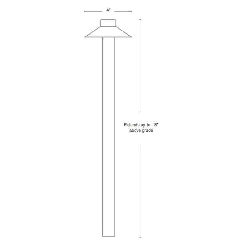 SPJ Lighting SPJ-BG4 1.5W LED Adjustable Path Light 12V