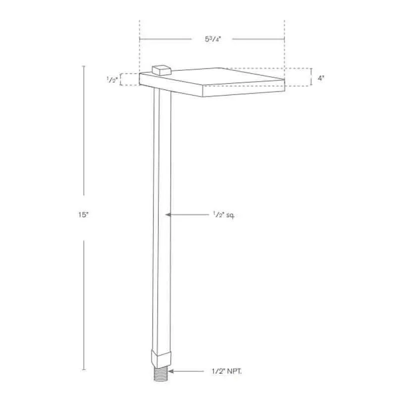 SPJ Lighting SPJ-SDPL 2W LED Contemporary Pathlight 12V