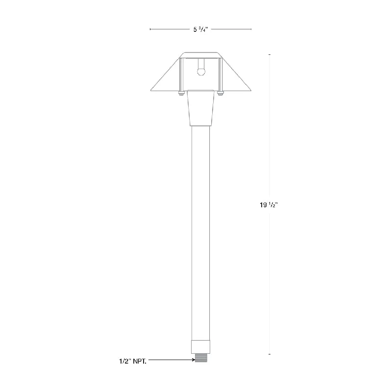 SPJ SPJ-MA-20 20" Tall LED Outdoor Path Light