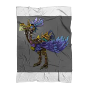 Squawkers Sublimation Throw Blanket