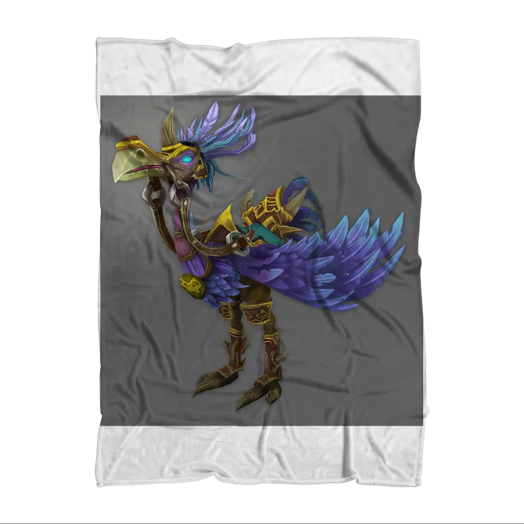 Squawkers Sublimation Throw Blanket