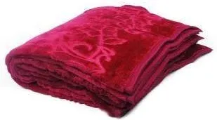 SRS Polyester 400 TC Blanket (Maroon_Double)