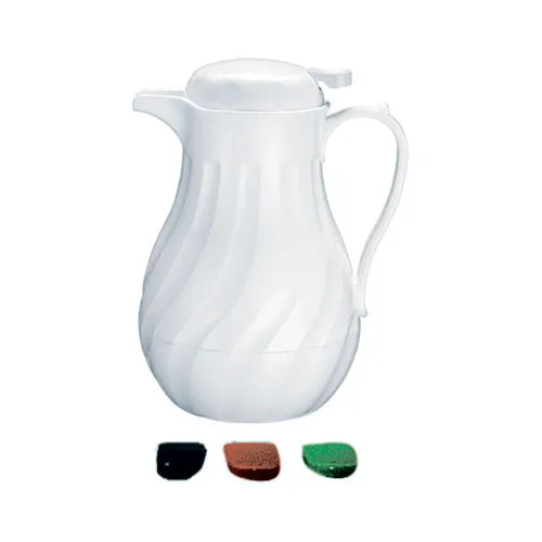 Swirl Connoisserve Carafe / Pitcher, White, 20 oz.