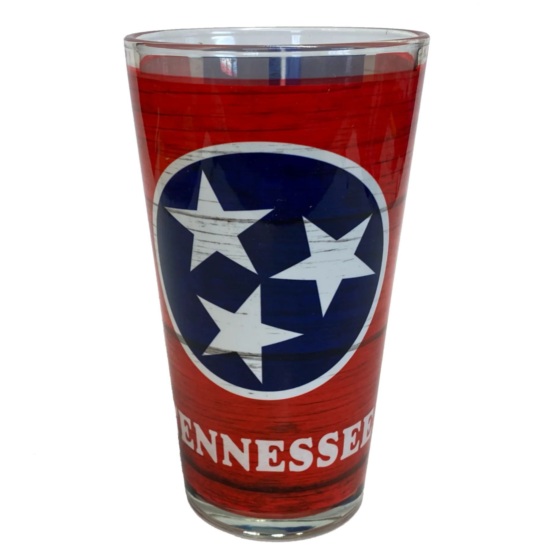 Tennessee Tri Star pint sized glass