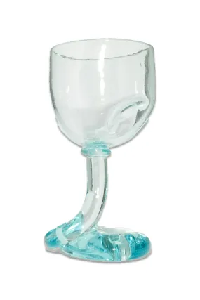 Thaw Recycled Wine Glass In Clear