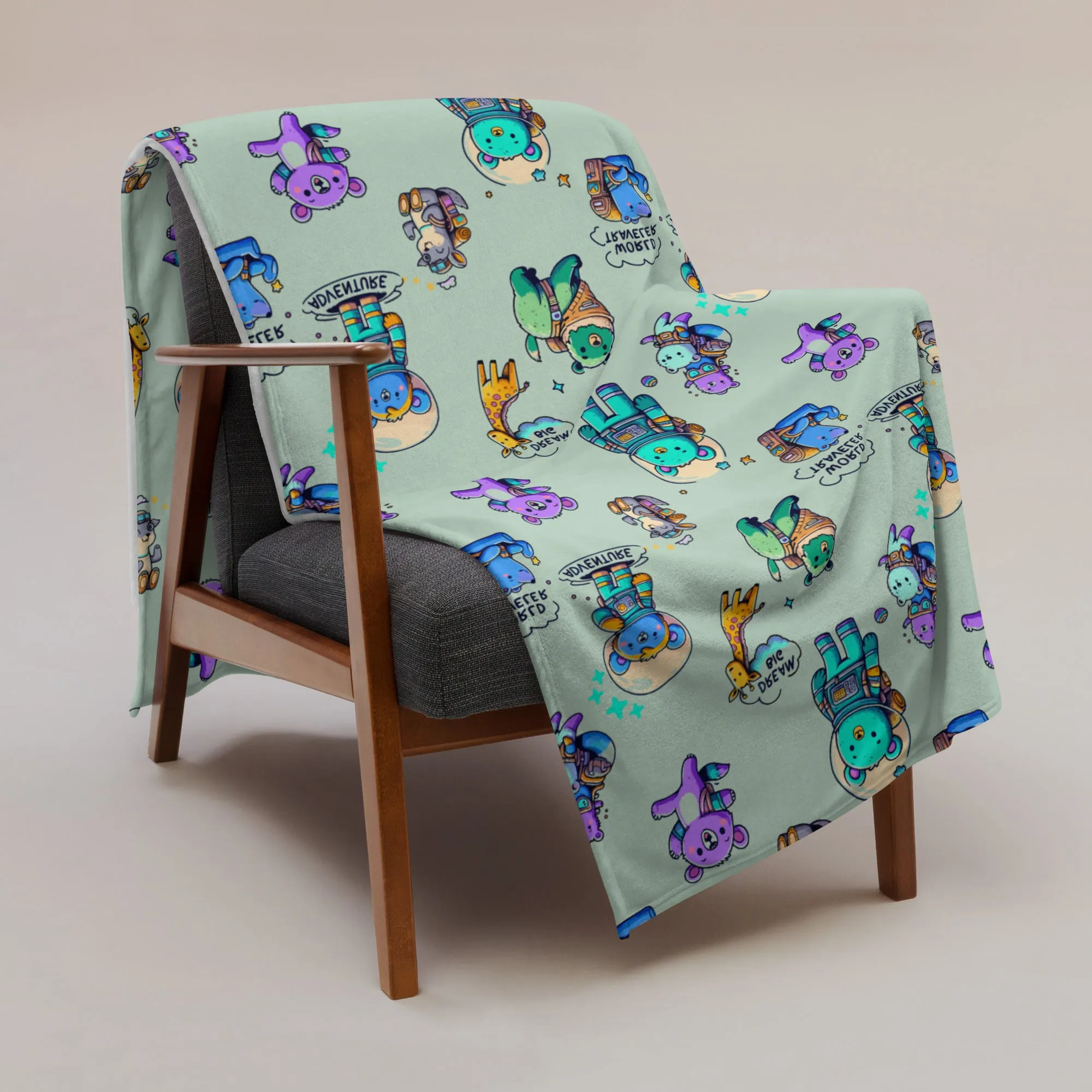 Throw Blanket Adventure Dream Bears