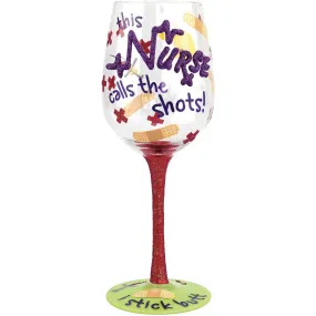 TOP SHELF WINE GLASS NURSE