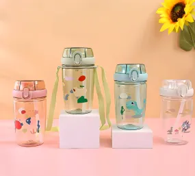 Transparent Sipper Water Bottle(670ml).