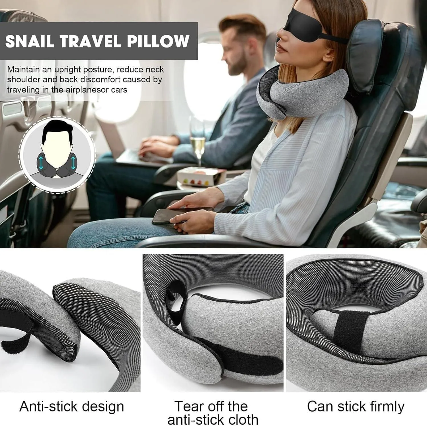 Travel Pillows for Airplane Travel Neck Pillow