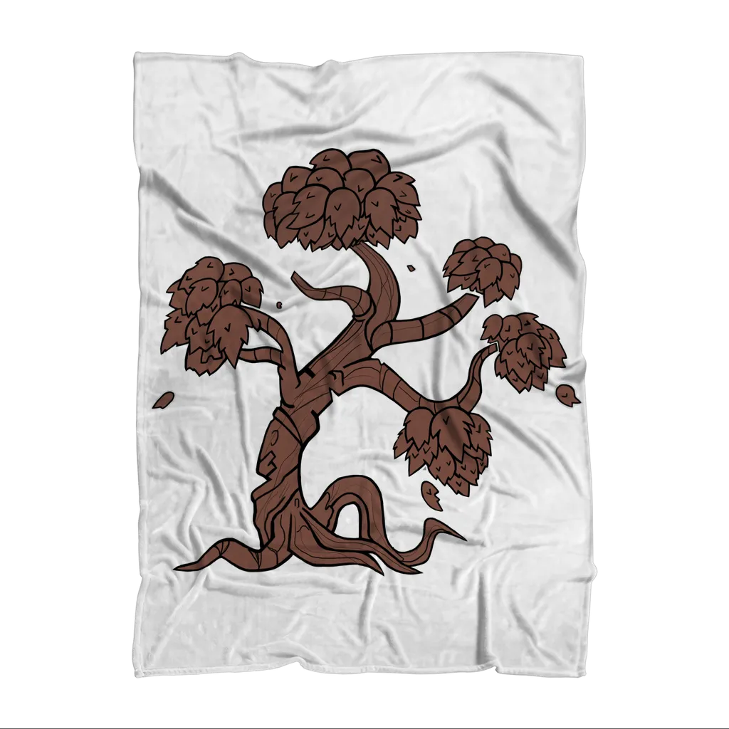 Trees Sublimation Throw Blanket