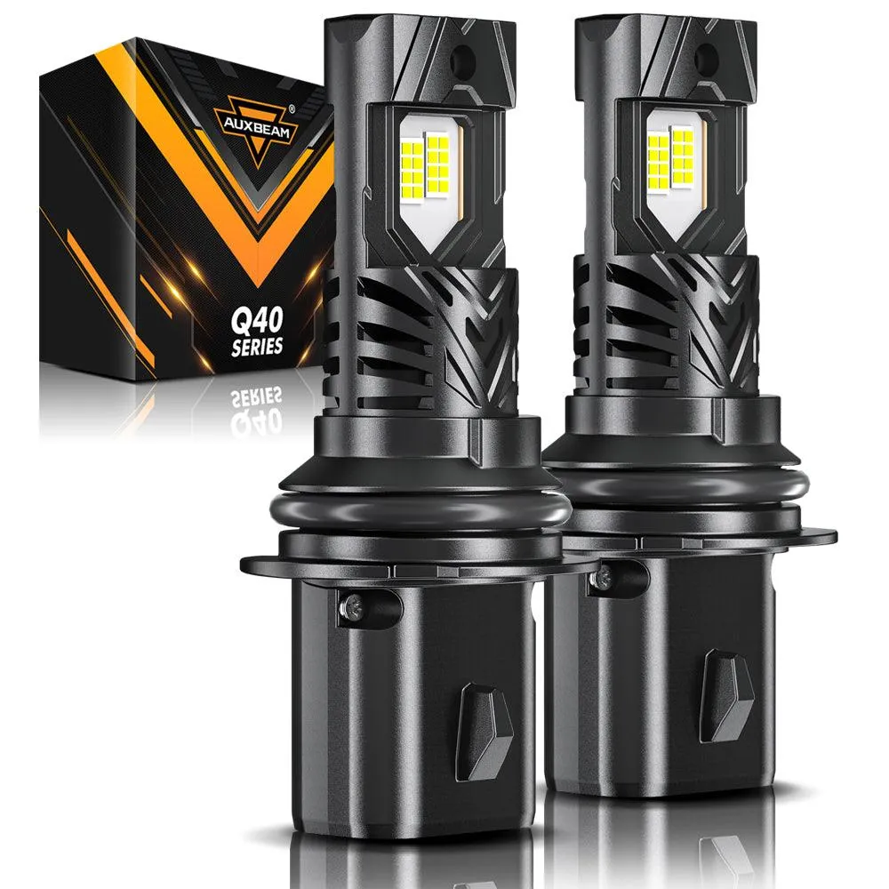 🆕Ultra-High Brightness Q40 Series 30000LM 120W LED Headlight Bulbs 6500K Cool White