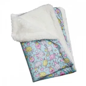 Ultra Soft Minky/Plush Funny Sheep Blanket