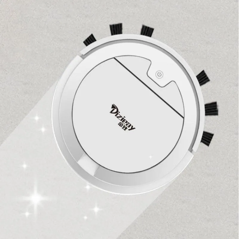 Ultra-Thin Remote Controlled Robot Vacuum Cleaner With Water Tank