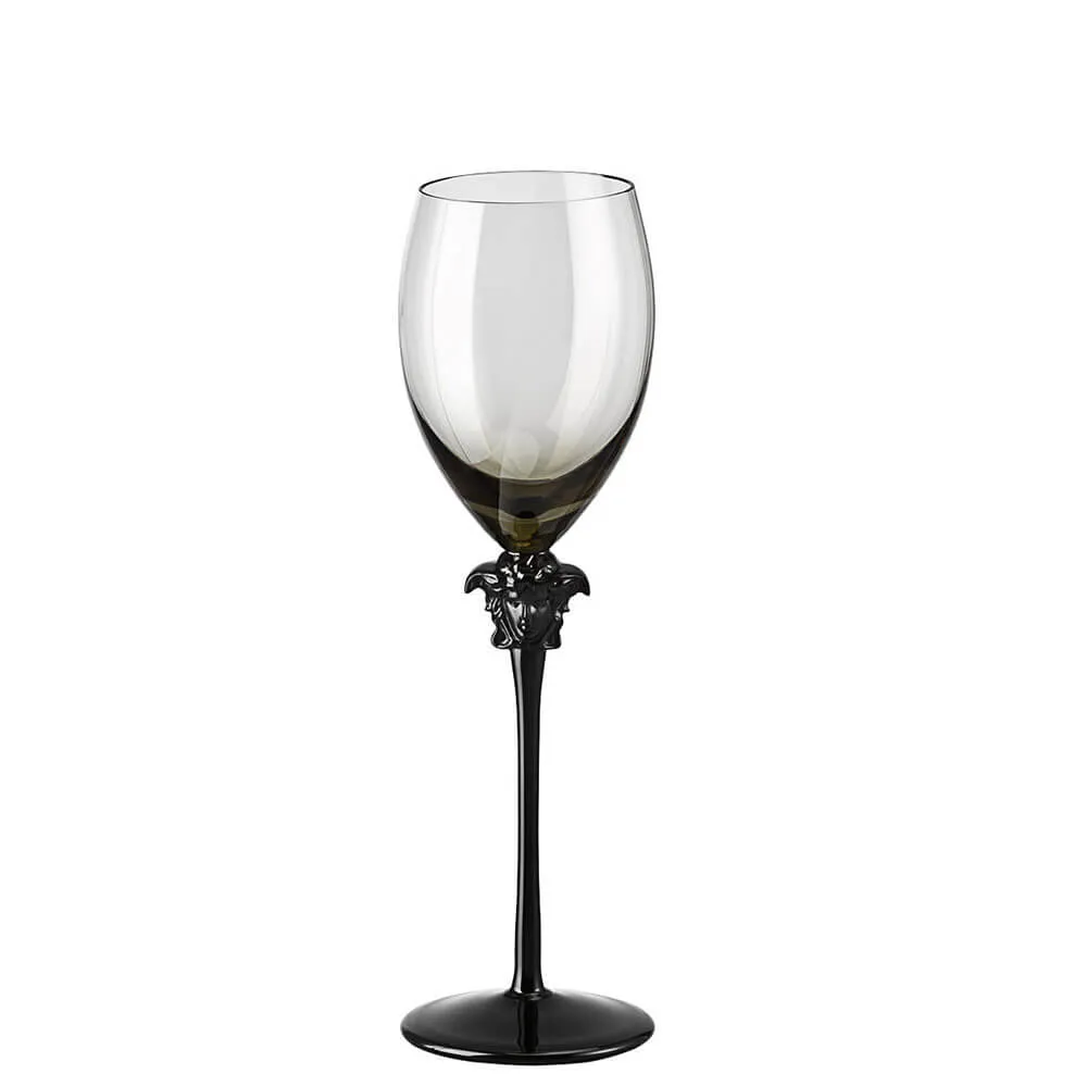 Versace meets Rosenthal Medusa White wine glass