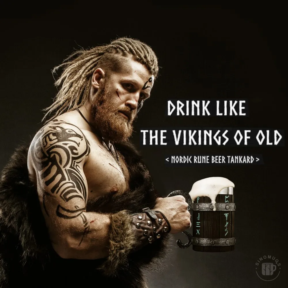 Viking Barrel Mug (Large 500ML)