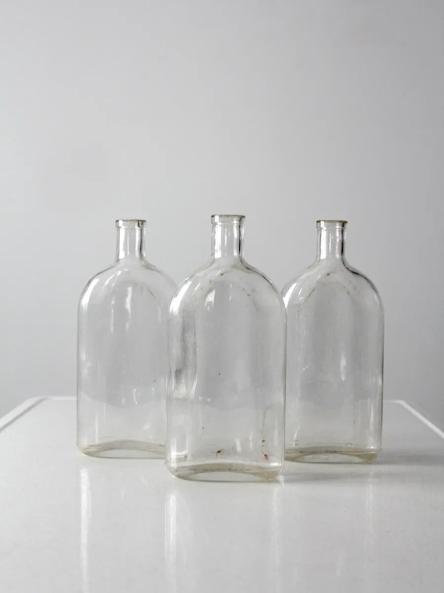 vintage Pyrex apothecary bottle collection