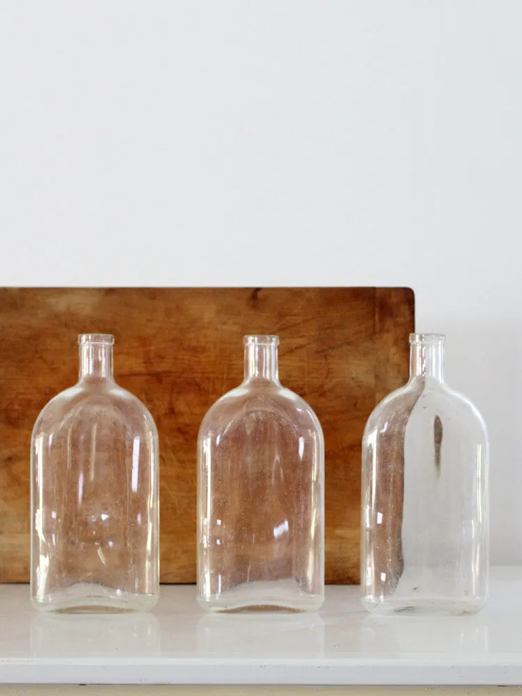 vintage Pyrex apothecary bottle collection