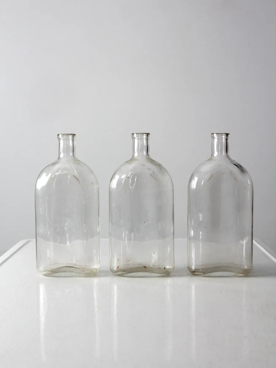 vintage Pyrex apothecary bottle collection