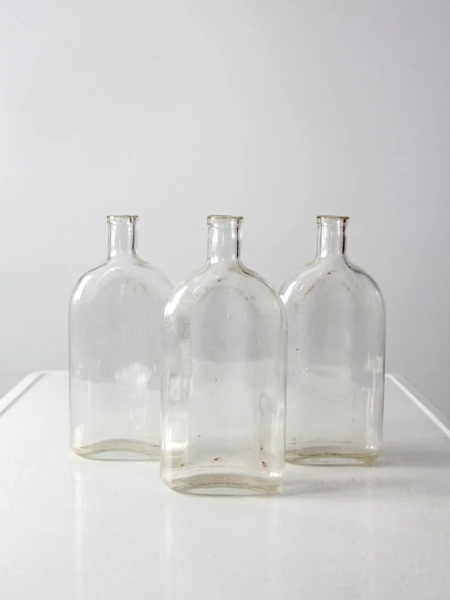 vintage Pyrex apothecary bottle collection