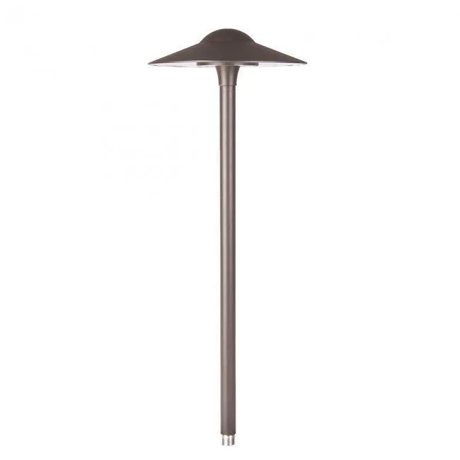 WAC Lighting 6051-27BZ Bronze Canopy Path Light, 2700K