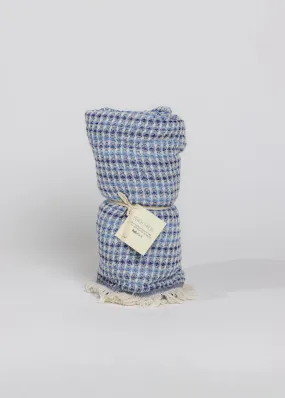 Waffle Beach Throw- Blue