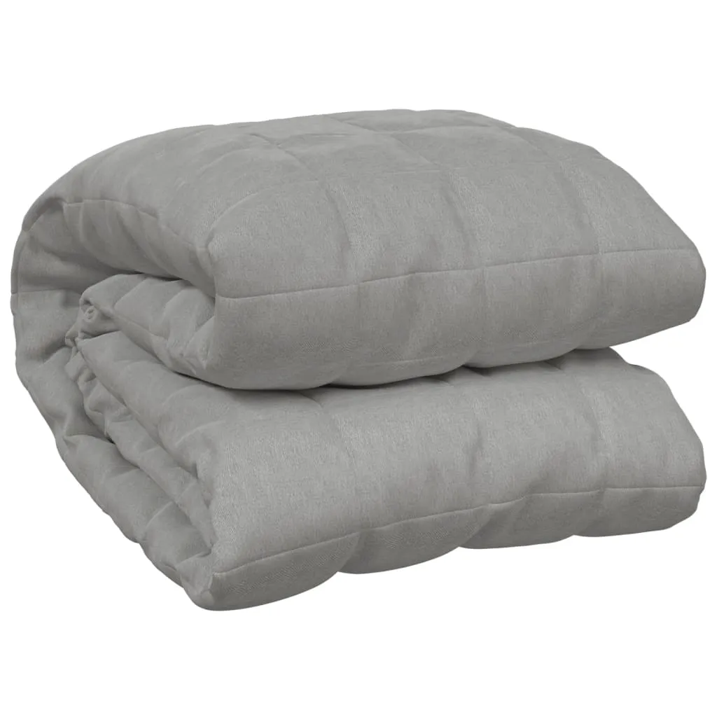 Weighted Blanket Grey 220x240 cm King 11 kg Fabric