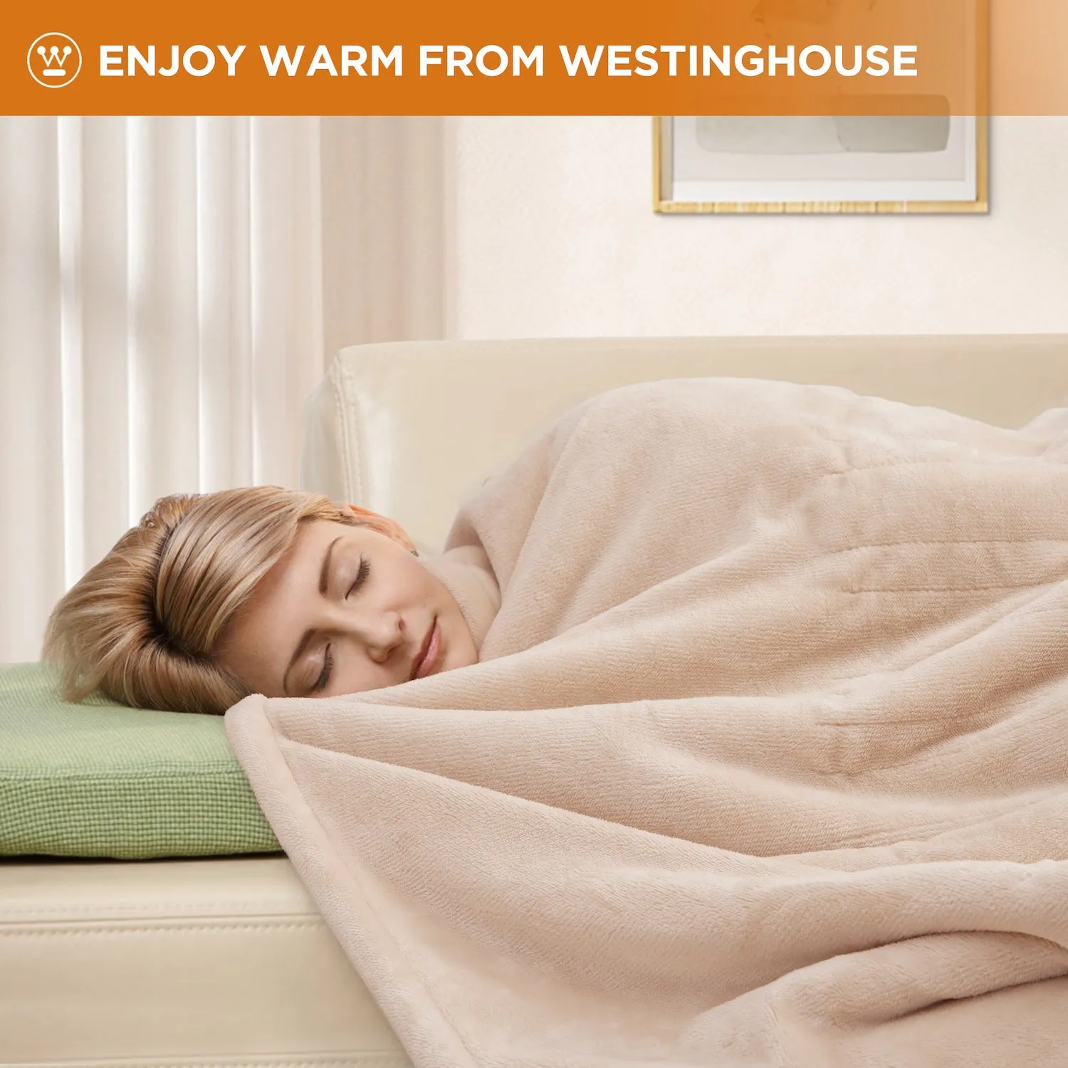 Westinghouse Electric Blanket Flannel to Flannel