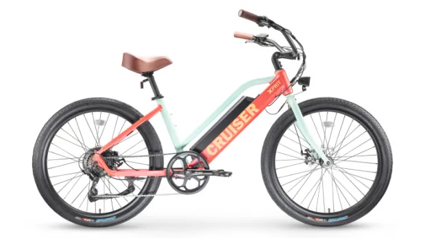 XPRIT Beach Cruiser Electric Bike