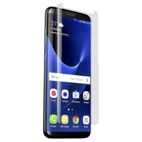 ZAGG InvisibleShield Curved Tempered Glass Screen Protector for Galaxy S8 Clear